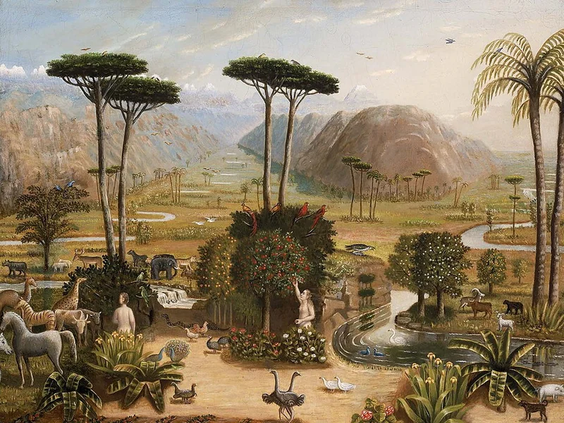 1805-Erastus Salisbury Field - Caduta dell'uomo